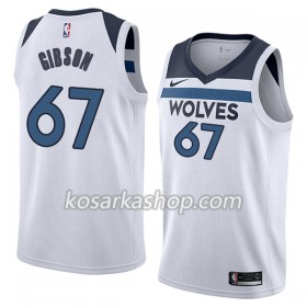 Dres Minnesota Timberwolves Taj Gibson 67 Nike 2017-18 Bijela Swingman